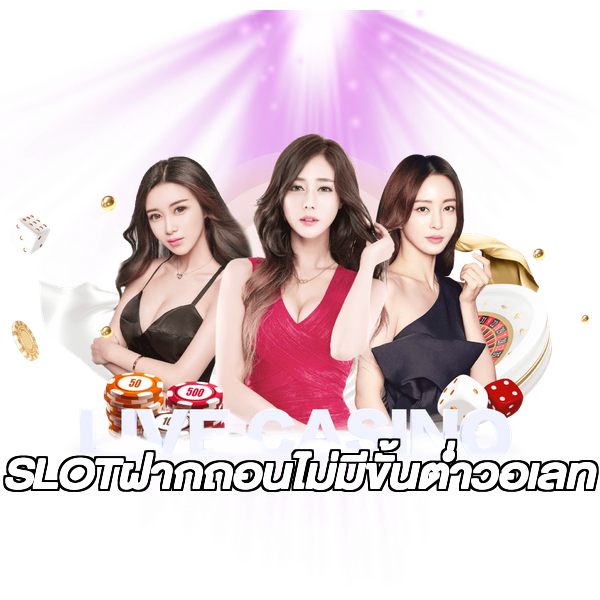 SLOTฝากถอนไม่มีขั้นต่ําวอเลท